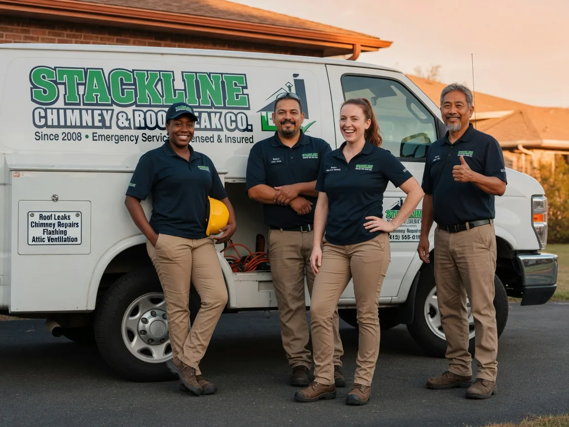 Chimney flashing repair company in Aquashicola, PA